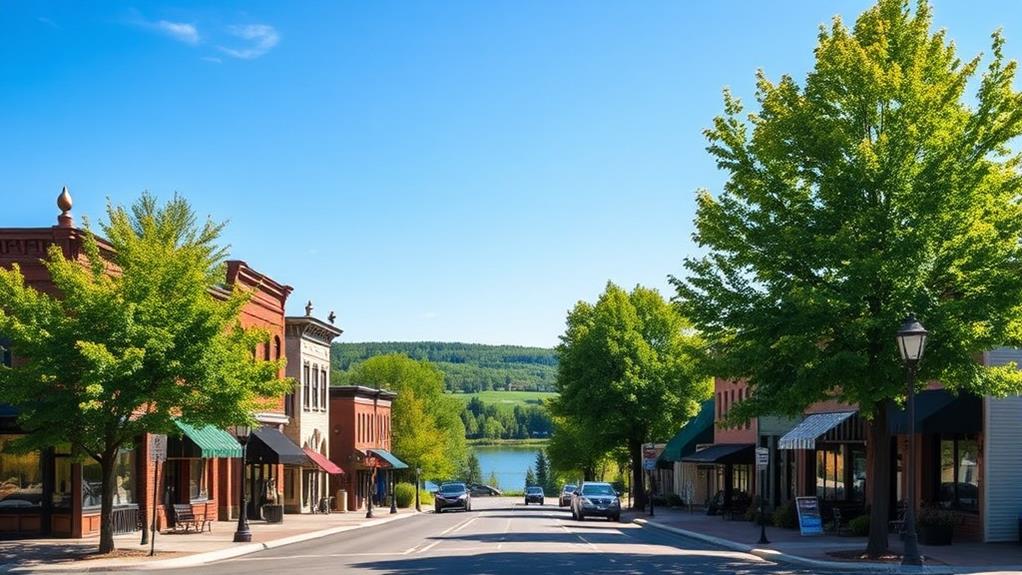 small rural minnesota town