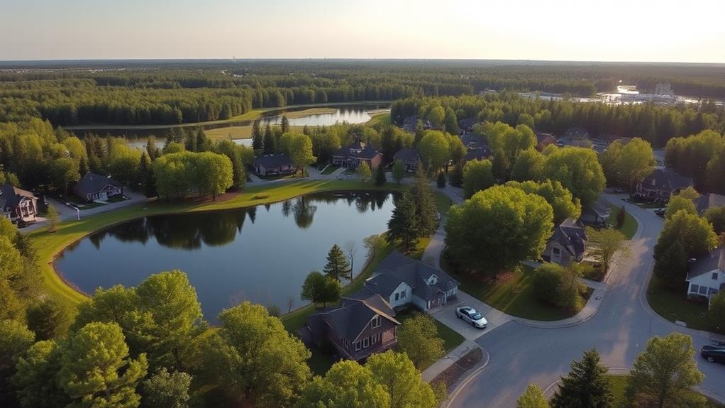 suburban community near minneapolis