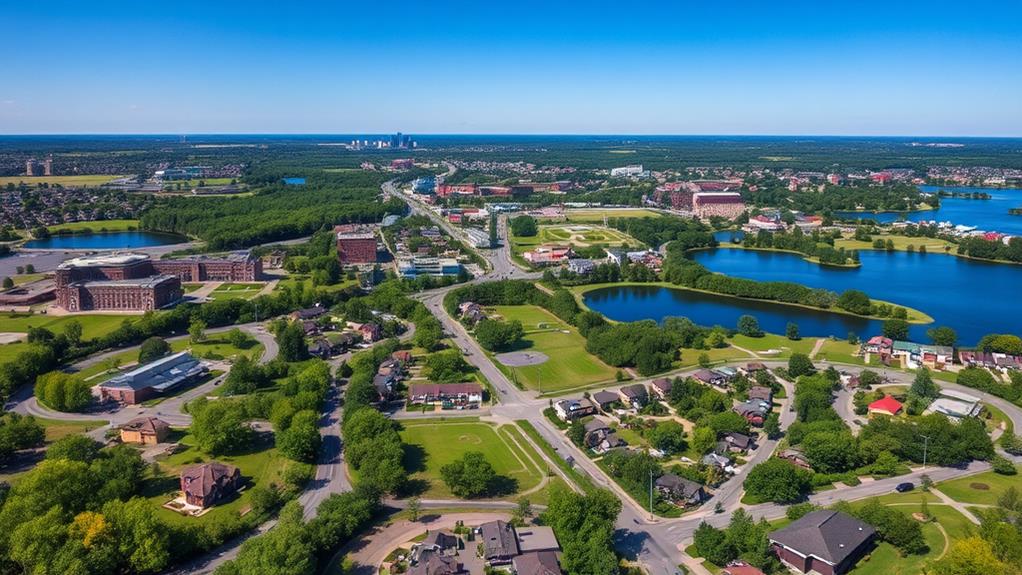 suburban minnesota community near minneapolis