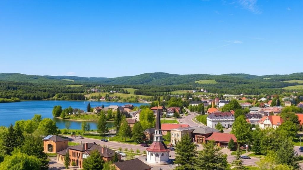 thriving suburban community near minneapolis